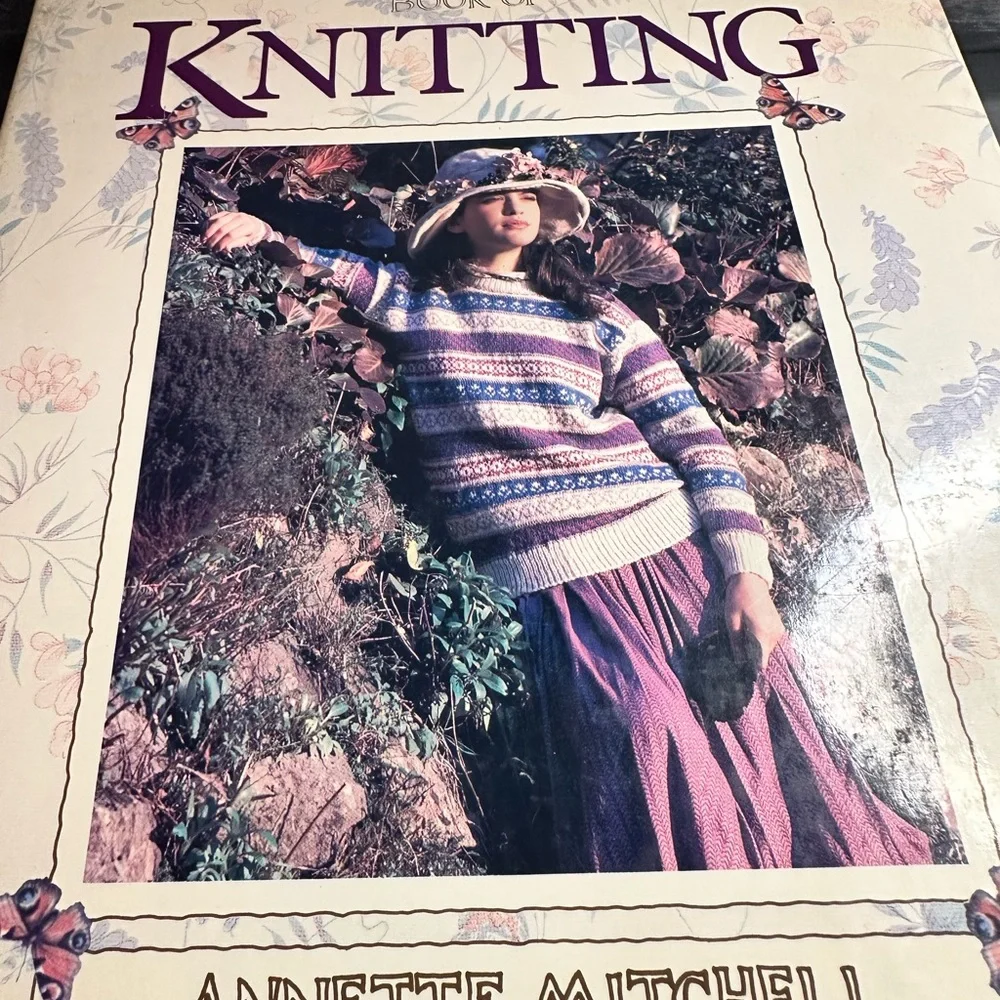The Country Diary book of Knitting by Annette Mitchell hardcover 1987 - Picture 4 of 13